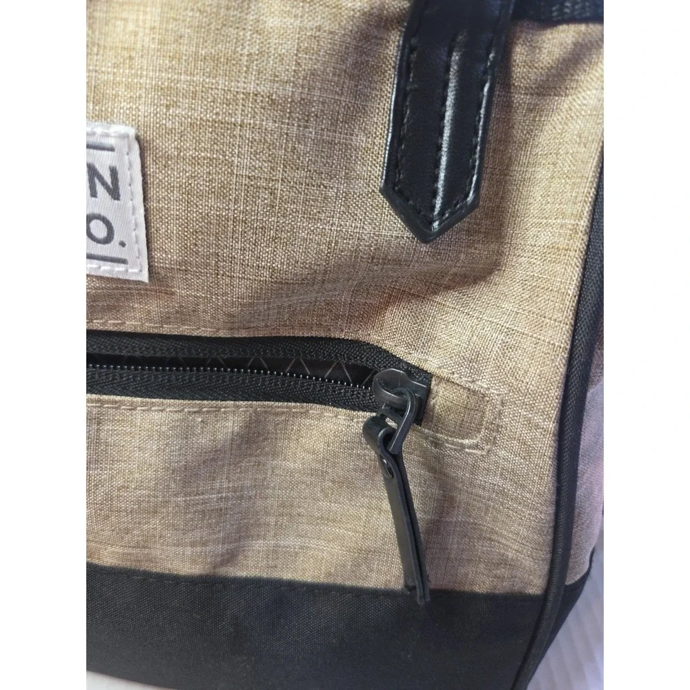Fulton Bag Co. Insulated Upright Lunch Bag -‎ Brown/Black